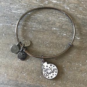 Alex and Ani “Hello Winter” Ornament Bracelet